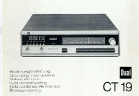 Dual CT-19-Owners-Manual 